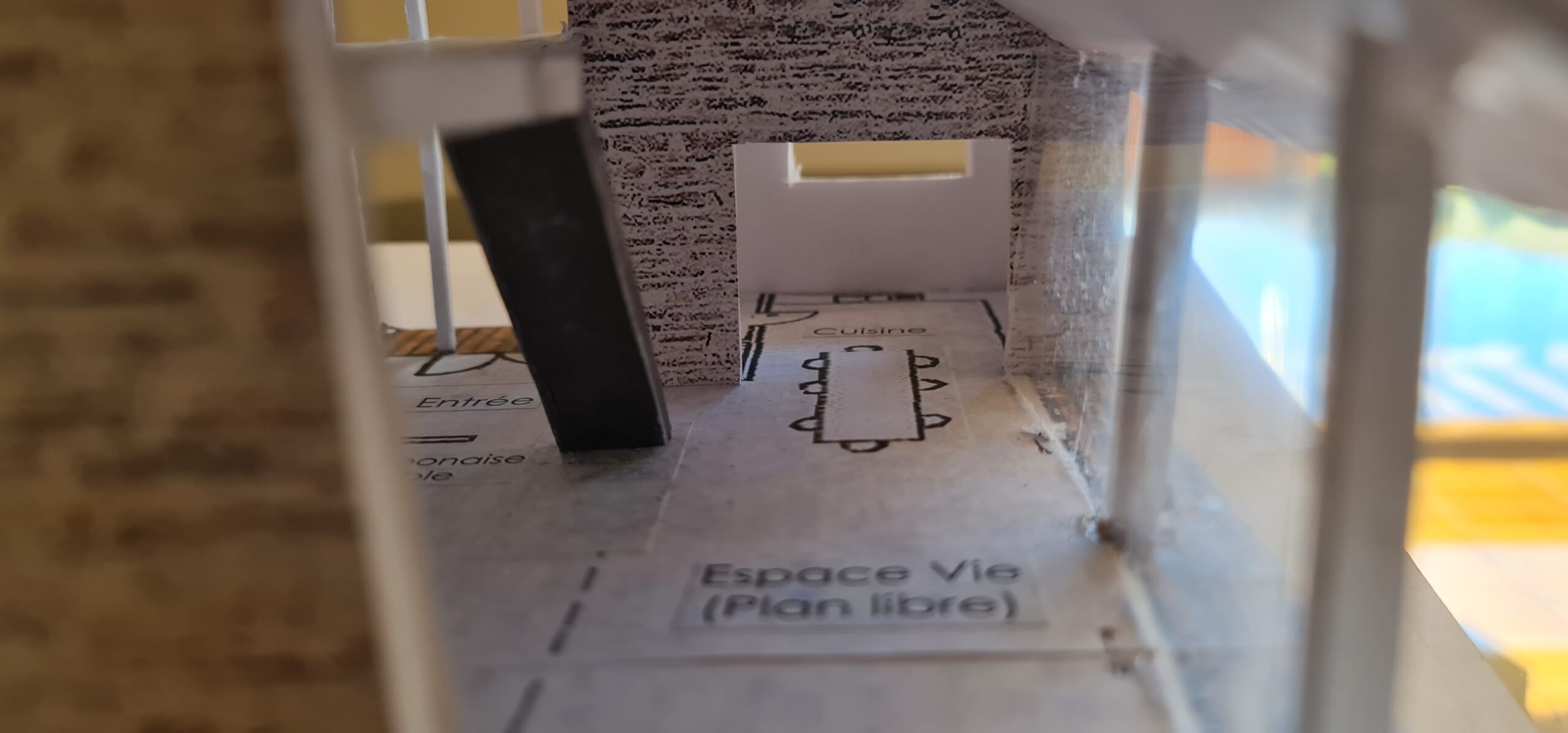 maquette intérieure